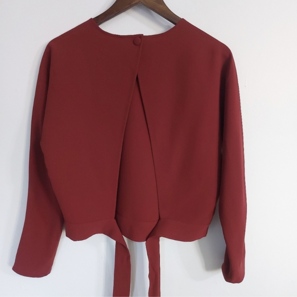 Wilfred Tie Back Blouse - S